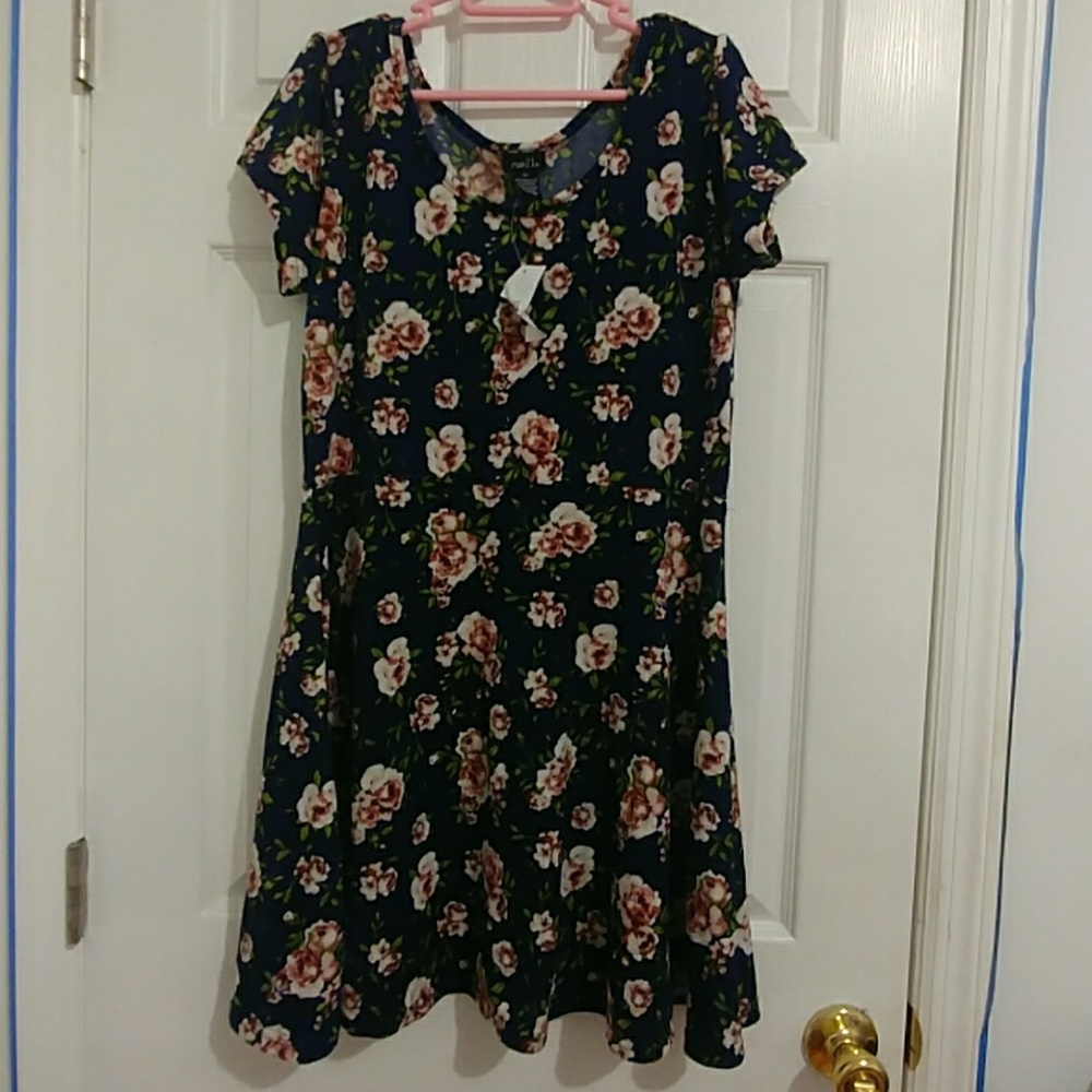 Rue21 floral skater dress.